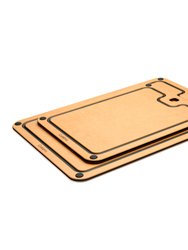 Fibre Wood Boards With Silicone Feet 2pk