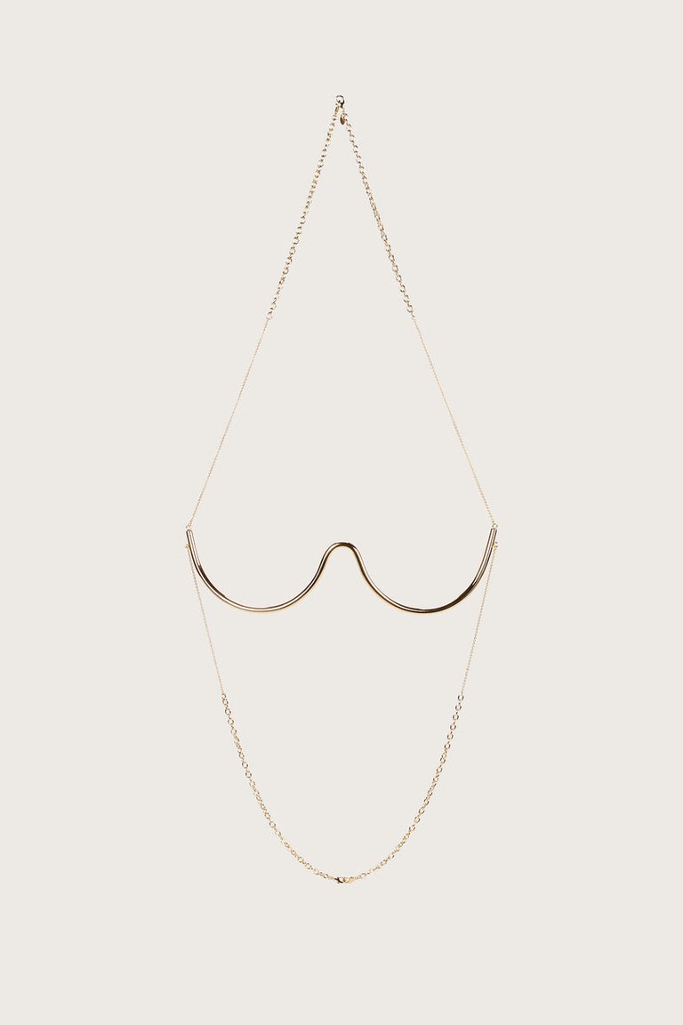 Asha Bralette Chain - Gold