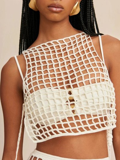 Cult Gaia Mochni Crochet Cover Up product