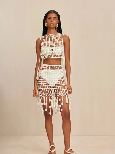 Cult Gaia Moki Crochet Cover Up product