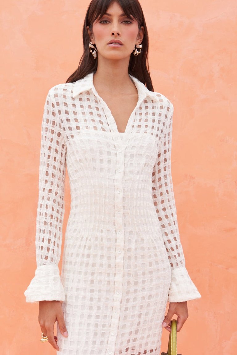 Pernille Dress - White