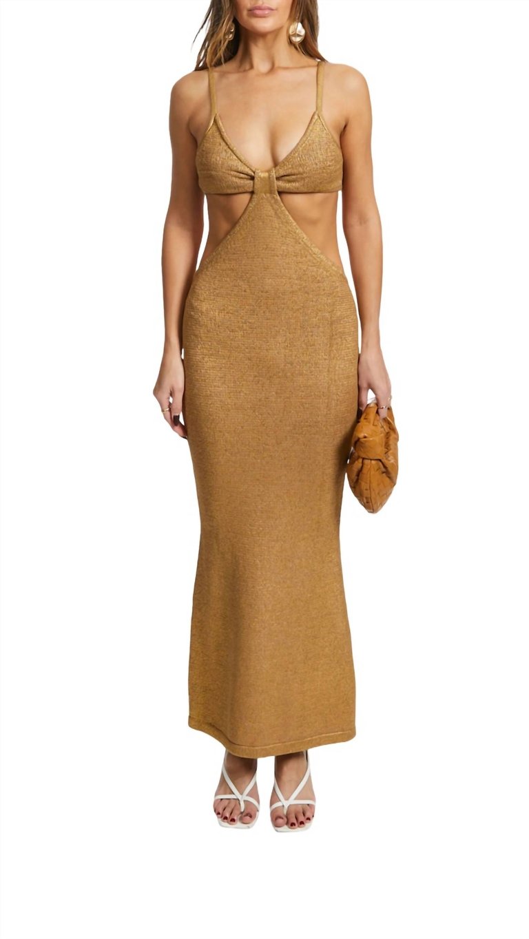 Serita Dress - Gold