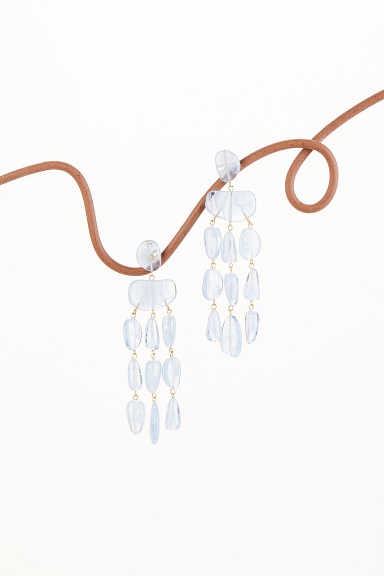 Tallulah Earring - Ice Blue