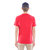 3D Clean Shimuchan Logo  Short Sleeve Crew Neck Tee In High Risk Red