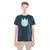 3D Clean Shimuchan Logo  Short Sleeve Crew Neck Tee In True Navy - Blue