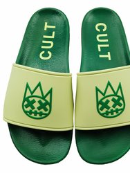 Cult Slide In Kelly Green - Kelly Green