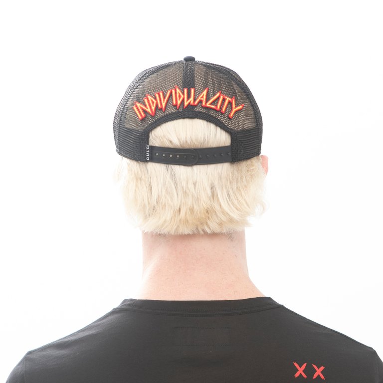 DEF Leppard Mesh Back Trucker Cap