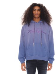 Hendrix Pullover Sweatshirt In Purple - Purple