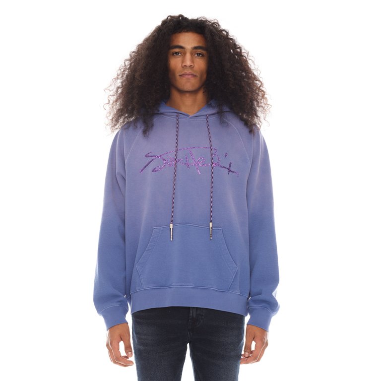 Hendrix Pullover Sweatshirt In Purple - Purple