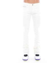Hipster Nomad Bootcut Jeans In White