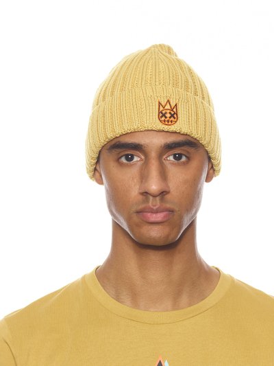 Cult of Individuality Knit Hat With Black and Oriole product