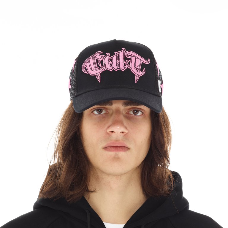 "Life Is Pain" Hat - Black