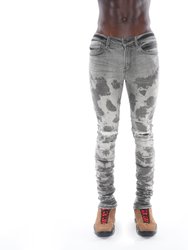 Punk Nomad Jeans In Silas - Gray
