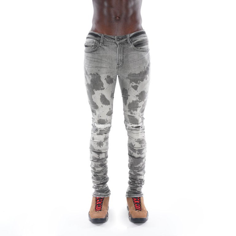 Punk Nomad Jeans In Silas - Gray