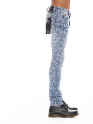 Punk Super Skinny Jeans In Leopard