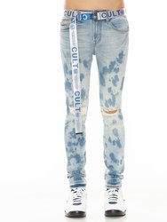 Punk Super Skinny Jeans In Tibet - Blue