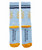 Retro '90s Archival Logo Socks - Baby Blue