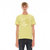 Shimuchan Brushed Logo Short Sleeve Crew Neck Tee 26/1'S In Canary