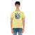 Shimuchan Logo Short Sleeve Crew Neck Tee In Vintage Yellow