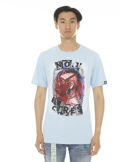 Cult of Individuality Short Sleeve Crew Neck Tee "No1 Cares" product