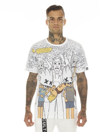 Cult of Individuality Short Sleeve Crew Neck Tee "Rage" product