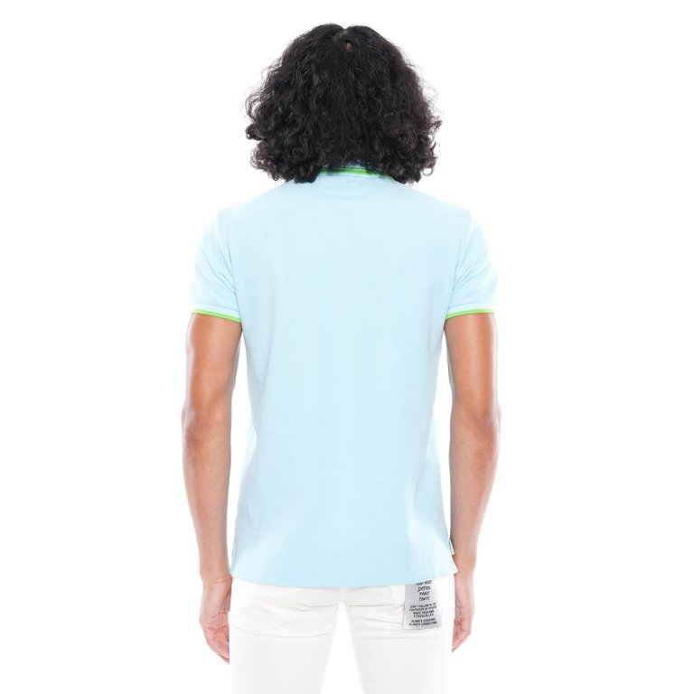 Short Sleeves Polo In Atomizer