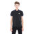 Short Sleeves Polo T-Shirt In Black - Black