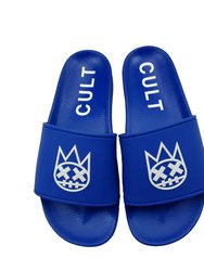Slide Sandals - Blue - Blue