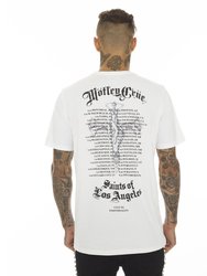 T-Shirt Short Sleeve Crew Neck Tee "Saints Of Los Angeles" Motley Crue