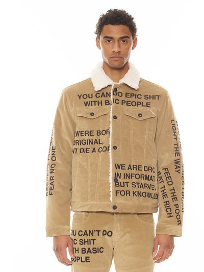 Cult of Individuality Type II Denim Jacket - Beige product