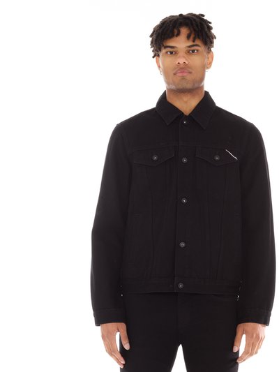 Cult of Individuality Type Ii Denim Jacket In Double Black product