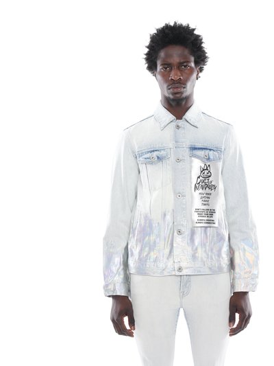 Cult of Individuality Type Ii Denim Jacket In Foil product