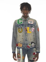 Type IV Denim Jacket with Double Cuff and Waistband - Primo