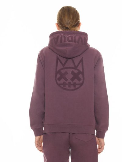 Cult of Individuality Zip Hoody In Grape Compote product