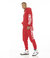 Zip Hoody W/matching Sweat Pant - Red