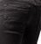 Azure Mens Basic Casual Stretch Washed Denim Jeans Flex Tapered Leg - Slim Fit - Jet Black