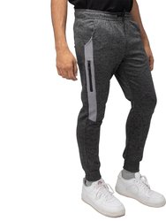 Men's Active Fashion Fleece Jogger Sweatpants With Pockets For Gym Workout And Running