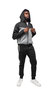 Men's Zip Up Hoodie Track Suit Sweatsuit