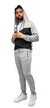 Men's Zip Up Hoodie Track Suit Sweatsuit