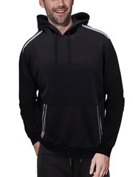 Pullover Hooded Track Jacket - CMFH-31015 - Black