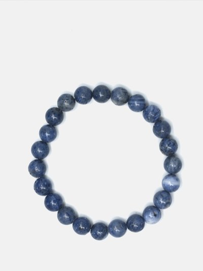 Curated Basics Allover Blue Coral Stretch Beaded Bracelet product