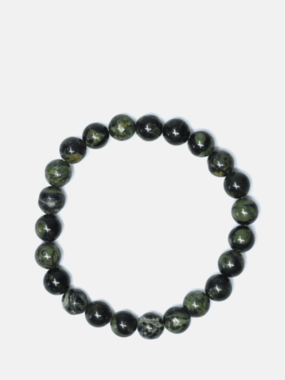 Curated Basics Allover Kambaba Jasper Stretch Beaded Bracelet product