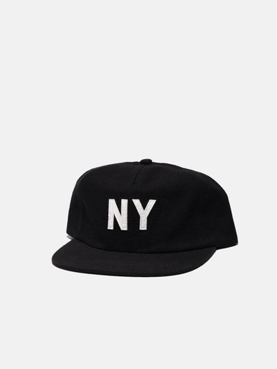 Curated Basics Black Linen New York Hat product