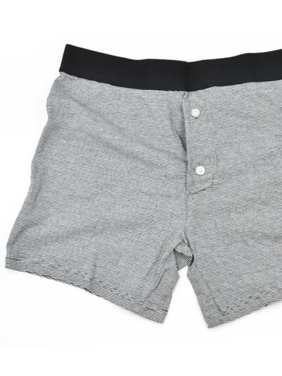 Curated Basics Black Striped Boxer Brief product