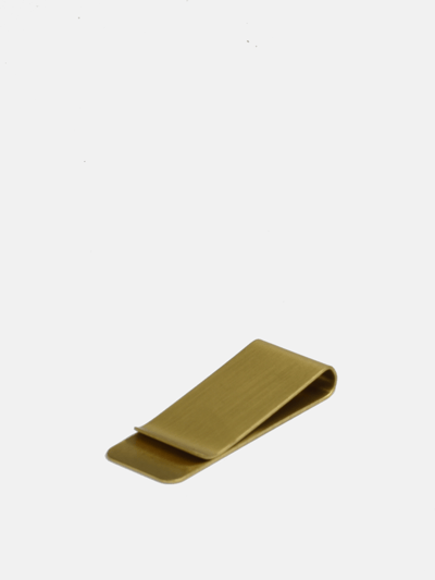 Curated Basics Blank Brass Money Clip product
