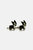 Boston Terrier Cufflinks - Black & White