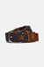 Brown & Blue Woven Belt - Brown And Blue