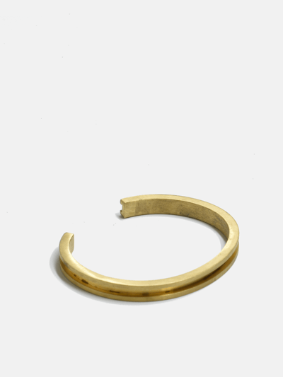 Curated Basics Concave Brass Cuff product