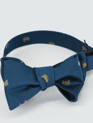 Crab Bow Tie - Blue