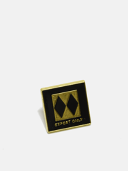 Expert Only Pin - Black